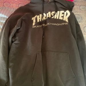 Black Thrasher Hoodie